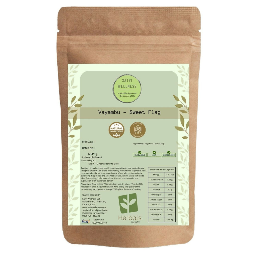 Satvi Wellness Vayambu | Sweet Flag Powder - Distacart