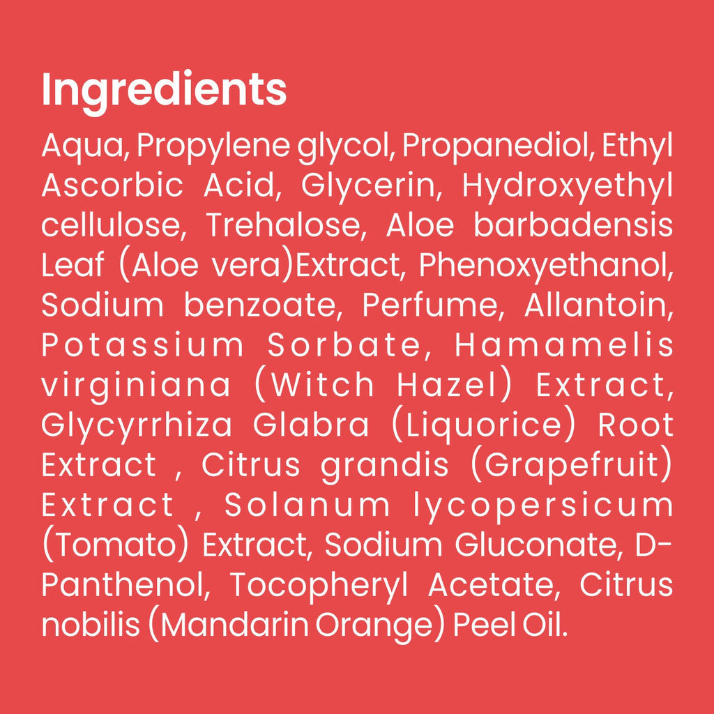 VI-JOHN Prakritik Tomato Face Serum, Moisturizes & Hydrates, Made With 100% Natural Bio Actives - Distacart