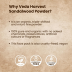 Veda Harvest Sandalwood Powder For Glowing Skin