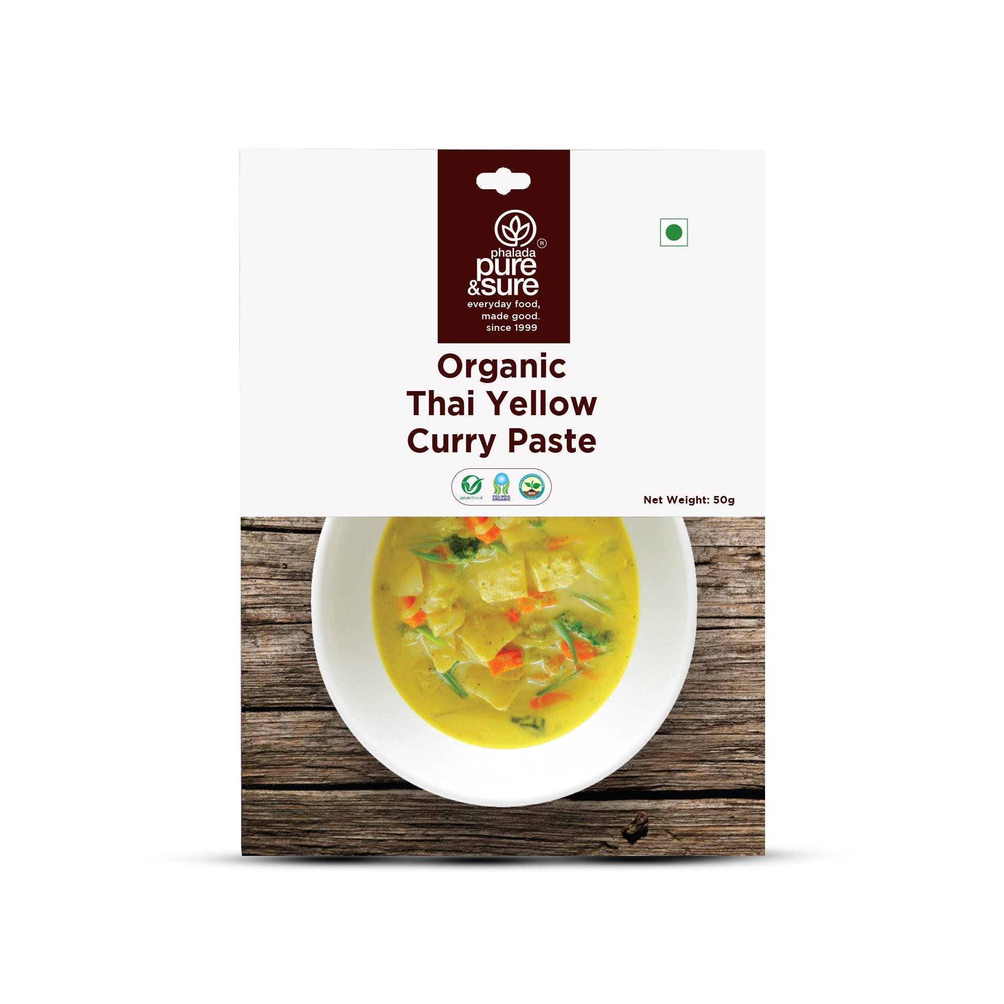 Pure & Sure Organic Yellow Curry Paste - Distacart