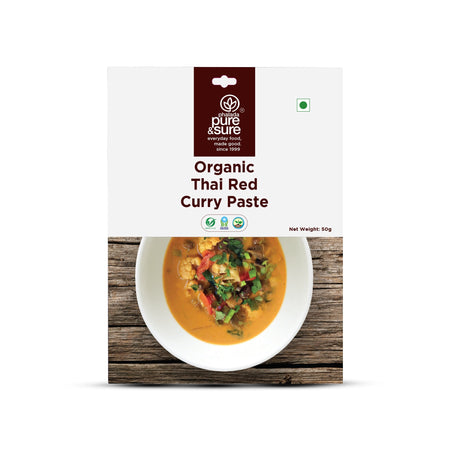Pure & Sure Organic Red Curry Paste