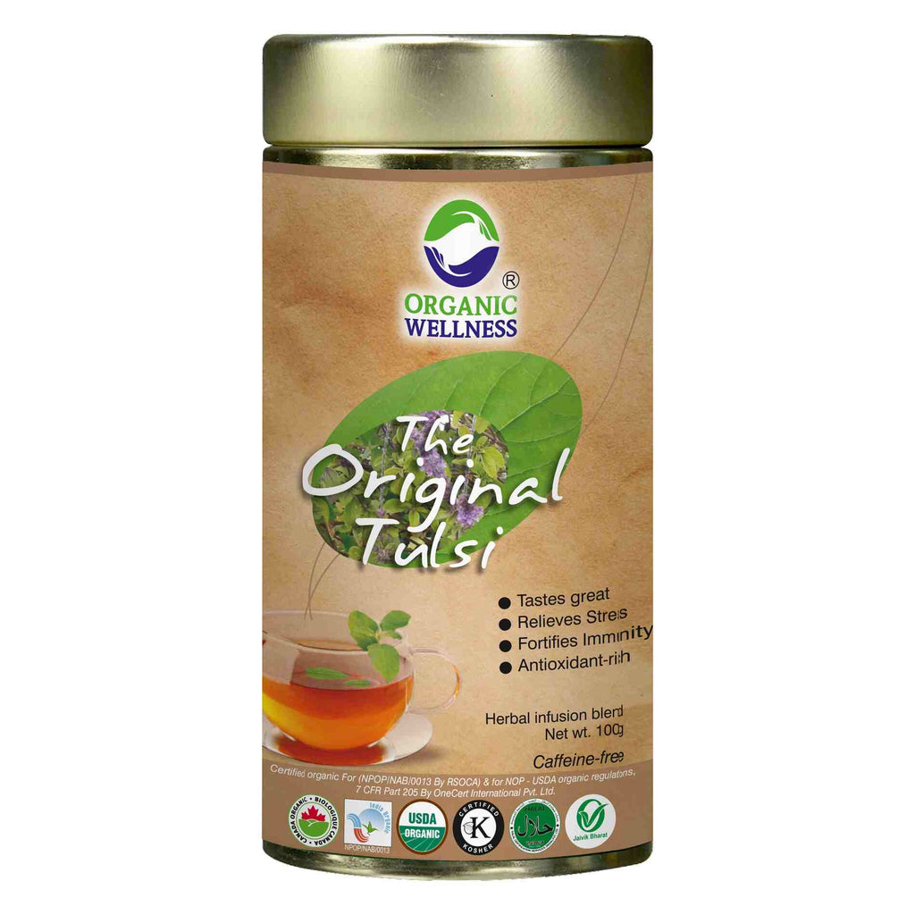 Organic Wellness Ow'Real The Original Tulsi Tea Tin Pack - Distacart
