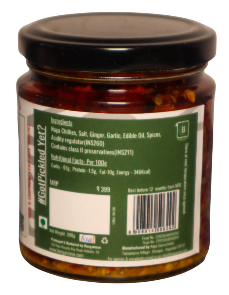 Bengamese Naga Chilli Pickle