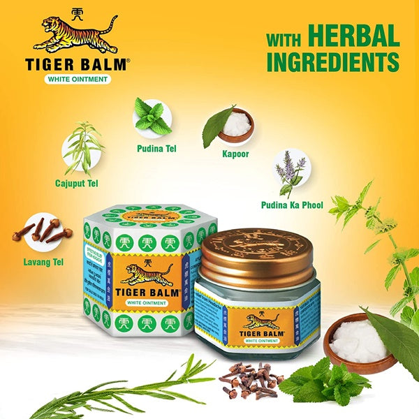 Tiger Balm White Ointment Cream Ingredients