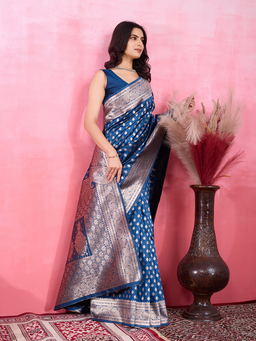 Vedant Vastram Banarasi Silk Fashion Saree - Morpinch