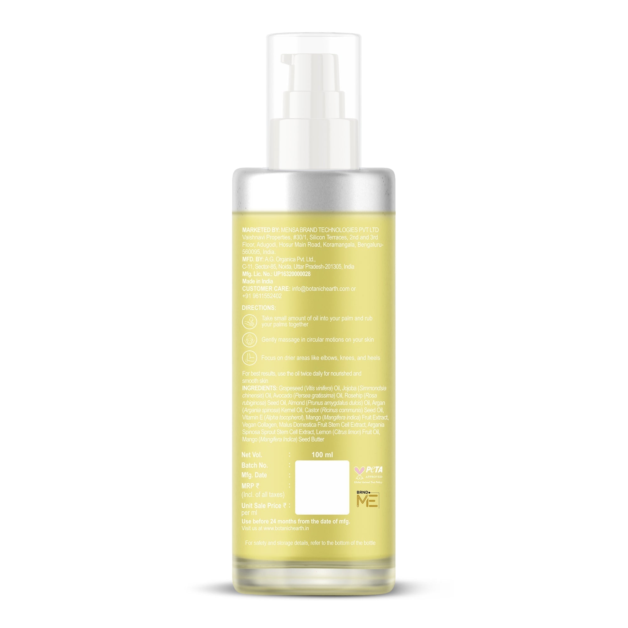 Botanic Hearth Timeless Glow Body Oil