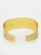 NVR Women Gold-Plated Western Cuff Bracelet - Distacart