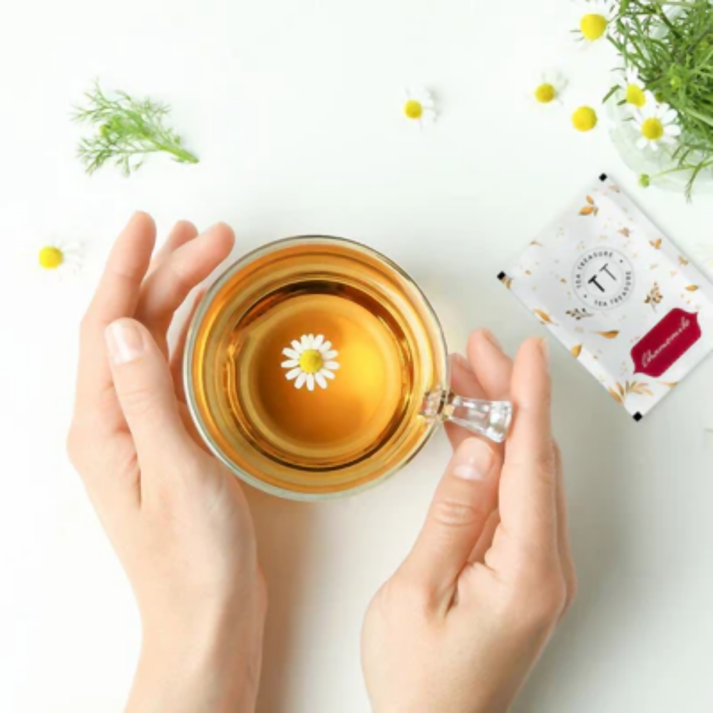 Tea Treasure Pure Chamomile Tea Bags - Distacart
