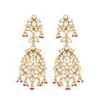 Nuyug 22K Gold Plated Serenoor Pearl Chandbali Earrings - Distacart