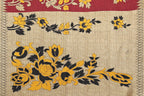 Vamika maroon Printed Art Silk Saree