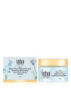 Indya Green Tea & Hyaluronic Acid Hydrating Sleep Mask