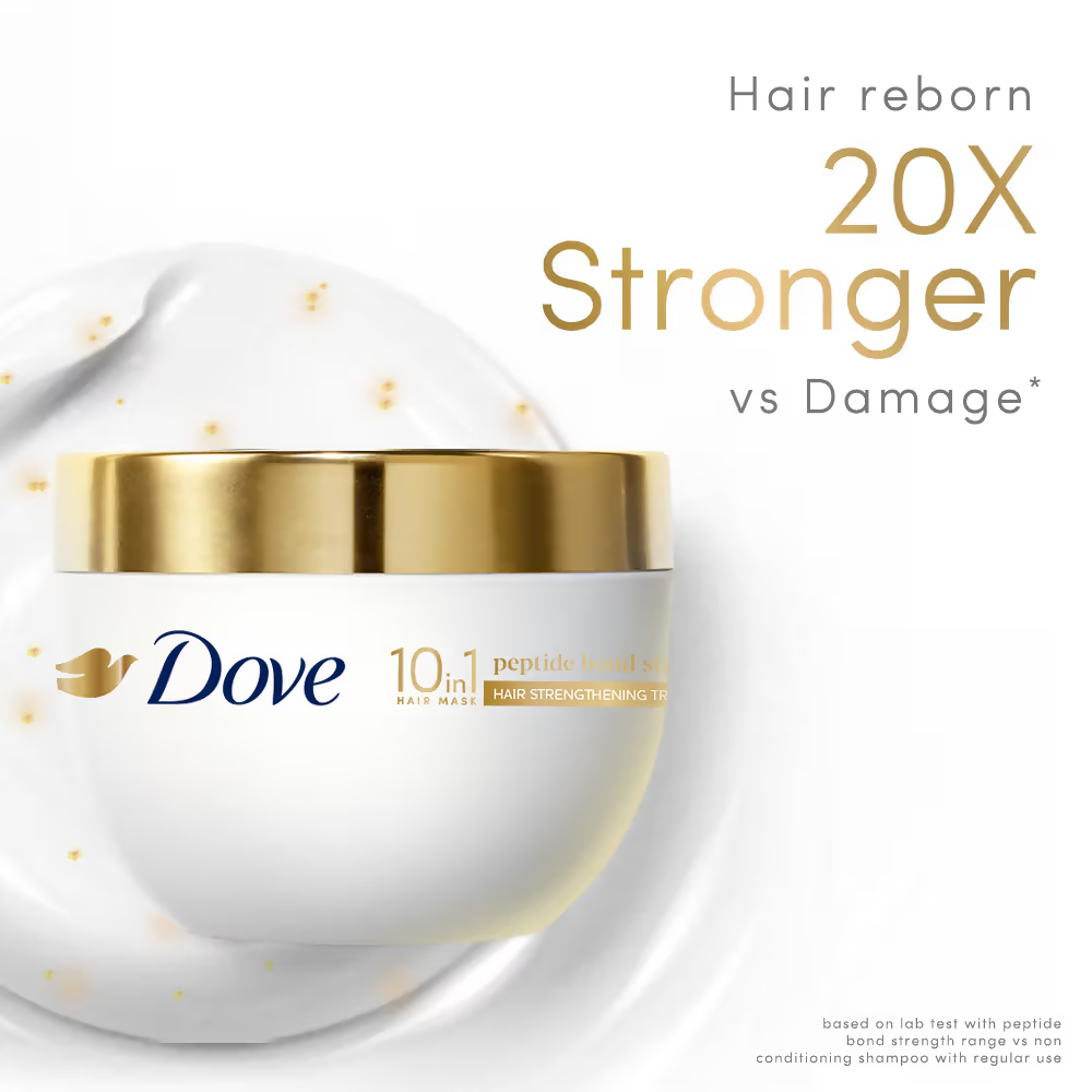 Dove Peptide Bond Strength Hair Treatment Mask - Distacart