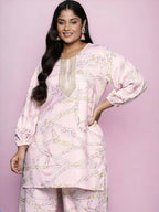Ahalyaa Women's Traditional wear Tunic - Pink