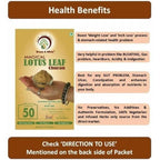 Brown & White Magical Lotus Leaf Churan (50gm) - Distacart