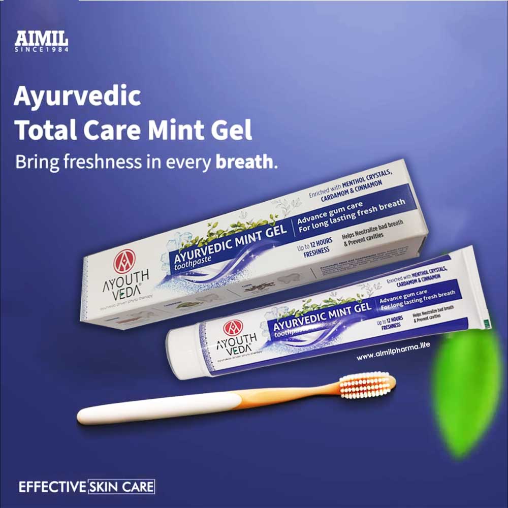 Ayouthveda Ayurvedic Mint Gel Toothpaste