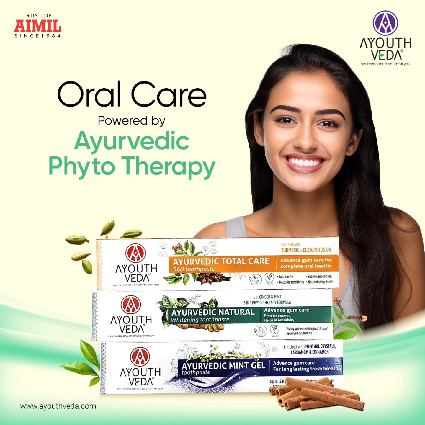 Ayouthveda Toothpaste Combo