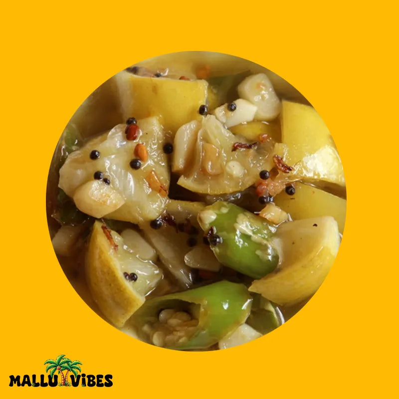 Mallu Vibes Home Made White Lemon Pickle - Distacart