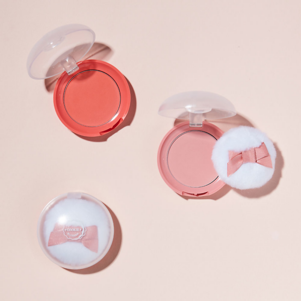 Etude House Lovely Cookie Pressed Powder Blush Rd301 - Red Grapefruit Pudding
