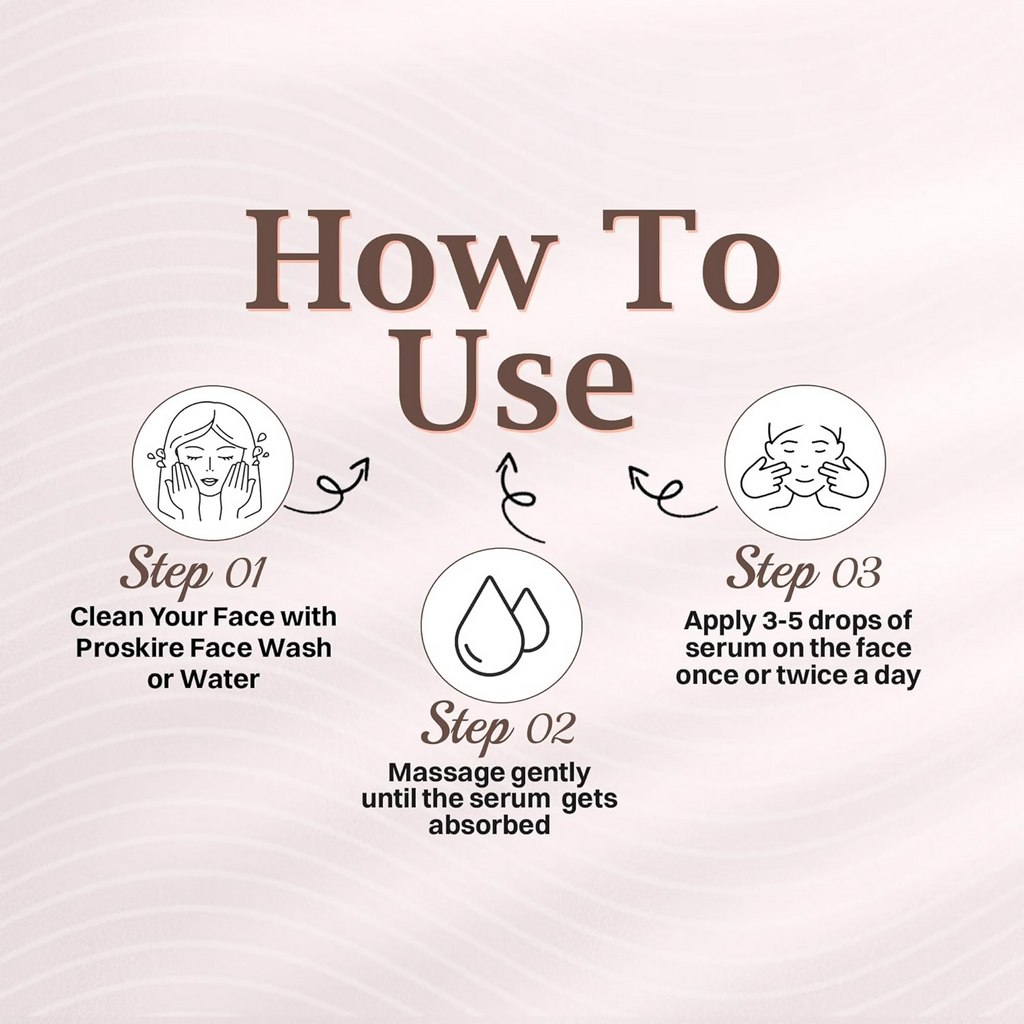 Proskire 2% Alpha Arbutin Skin Correcting Serum For Dark Spots Pigmentation & Tan Removal
