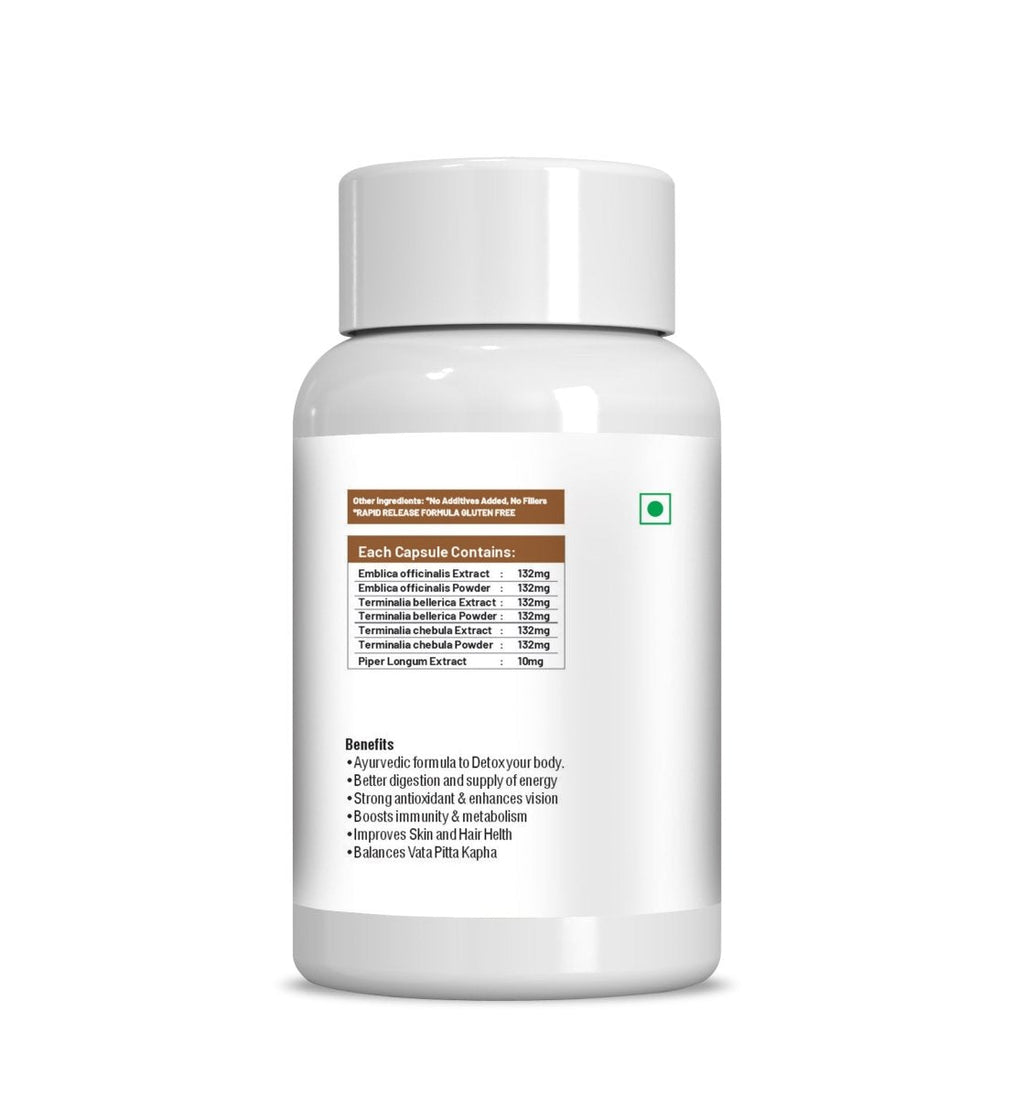 Ae Naturals Thripala Detox Capsules - Distacart