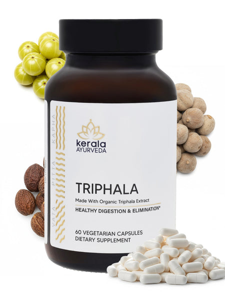 Kerala Ayurveda USA Triphala Veg Capsules