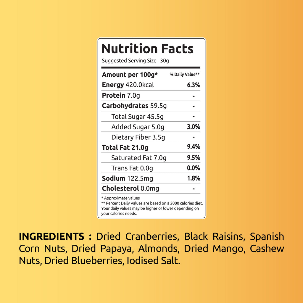 tropicalsavourysnackmix160g