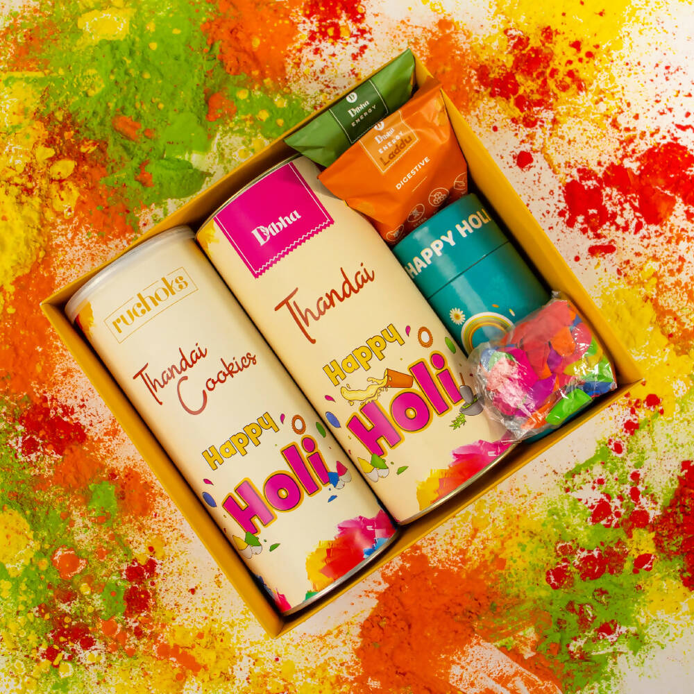 Dibha Lovely Holi Gift Hamper Box
