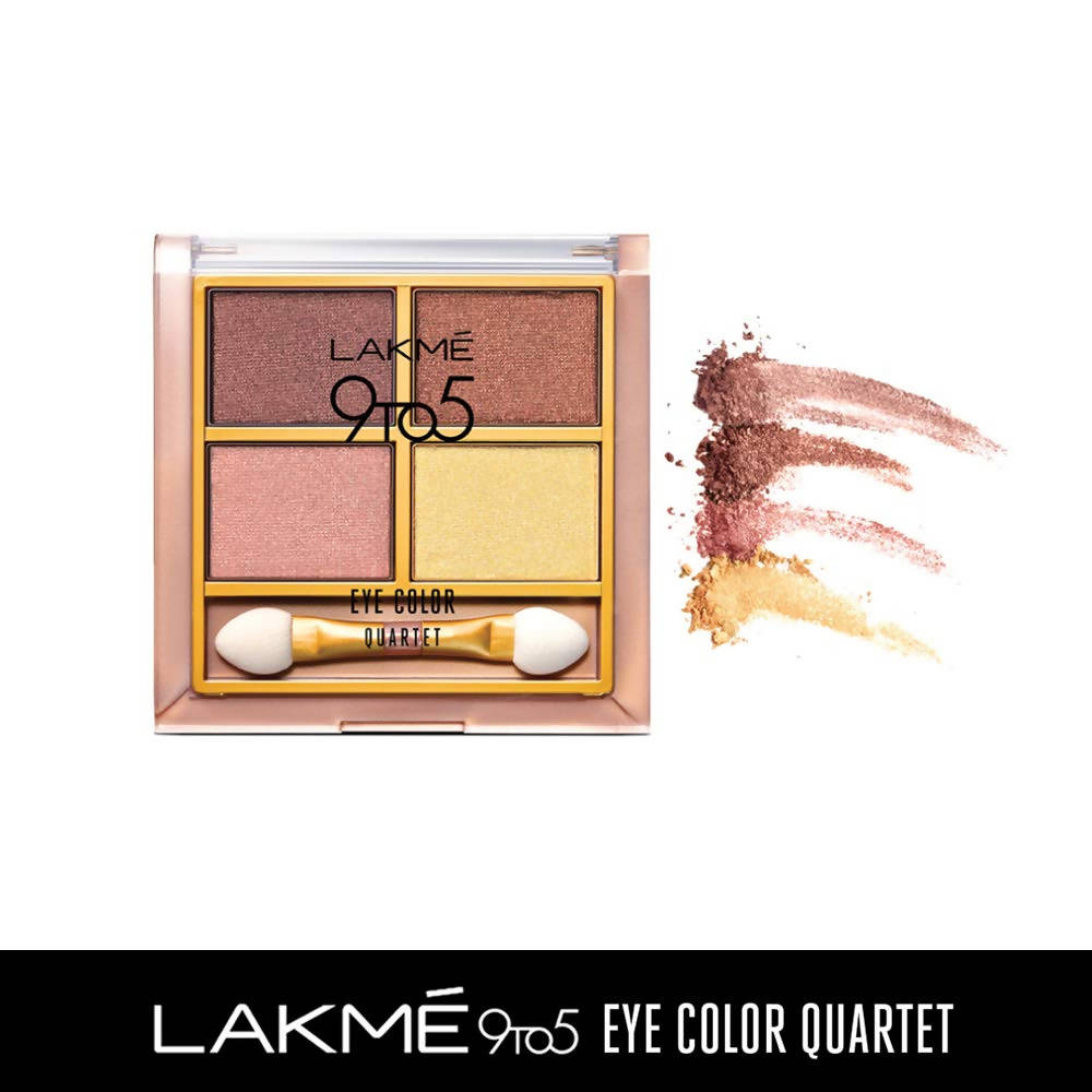 Lakme 9To5 Eye Color Quartet Eye Shawdow - Silk Route