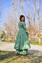 Aayaa Pure Cotton Silk Suit With Heavy Digital Print - Multi Color - Distacart