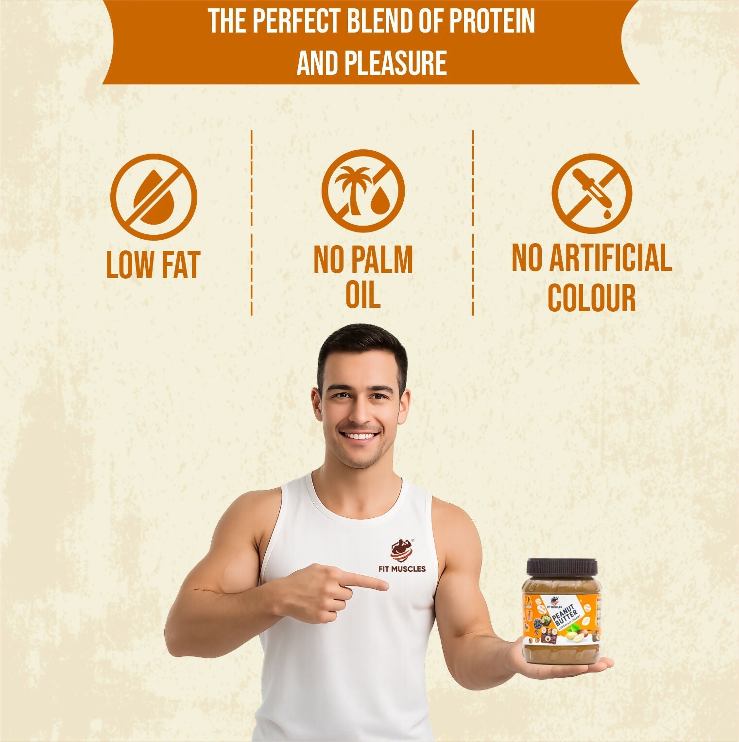 Fit Muscles Original Classic Peanut Butter Smooth