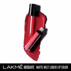 Lakme Absolute Matte Melt Liquid Lip Color - Rhythmic Red
