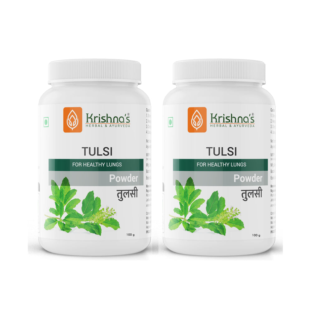 Krishna'S Herbal & Ayurveda Tulsi Powder - Distacart