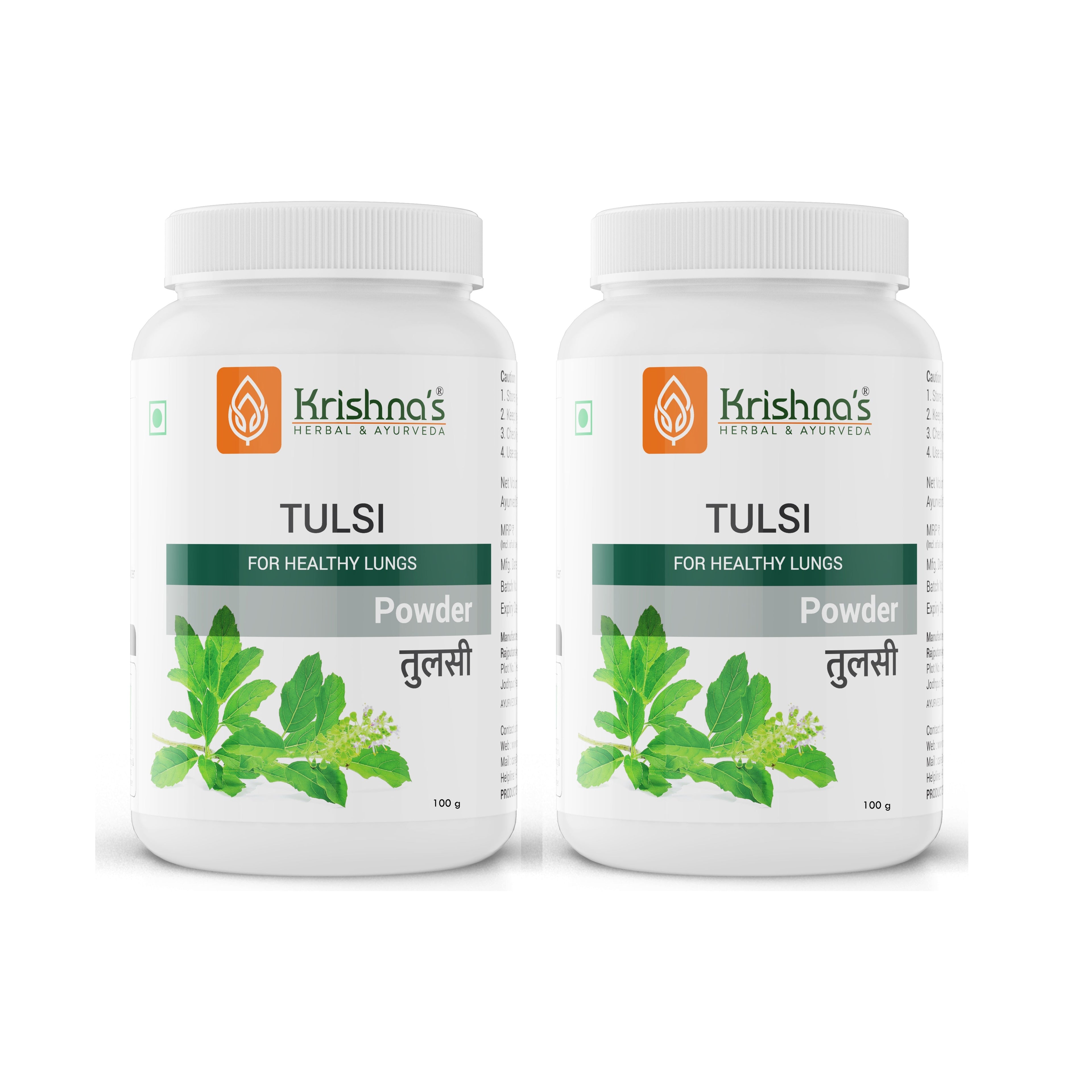 Krishna'S Herbal & Ayurveda Tulsi Powder - Distacart