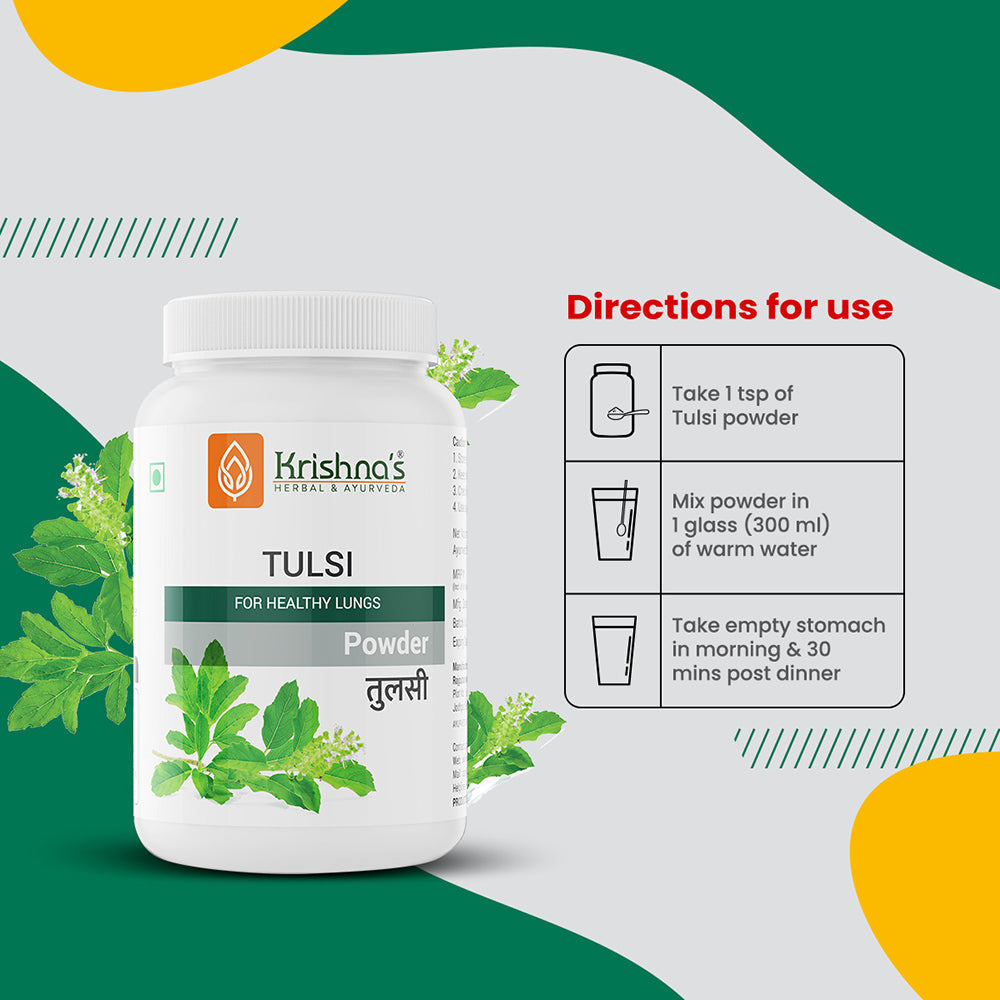 Krishna'S Herbal & Ayurveda Tulsi Powder - Distacart