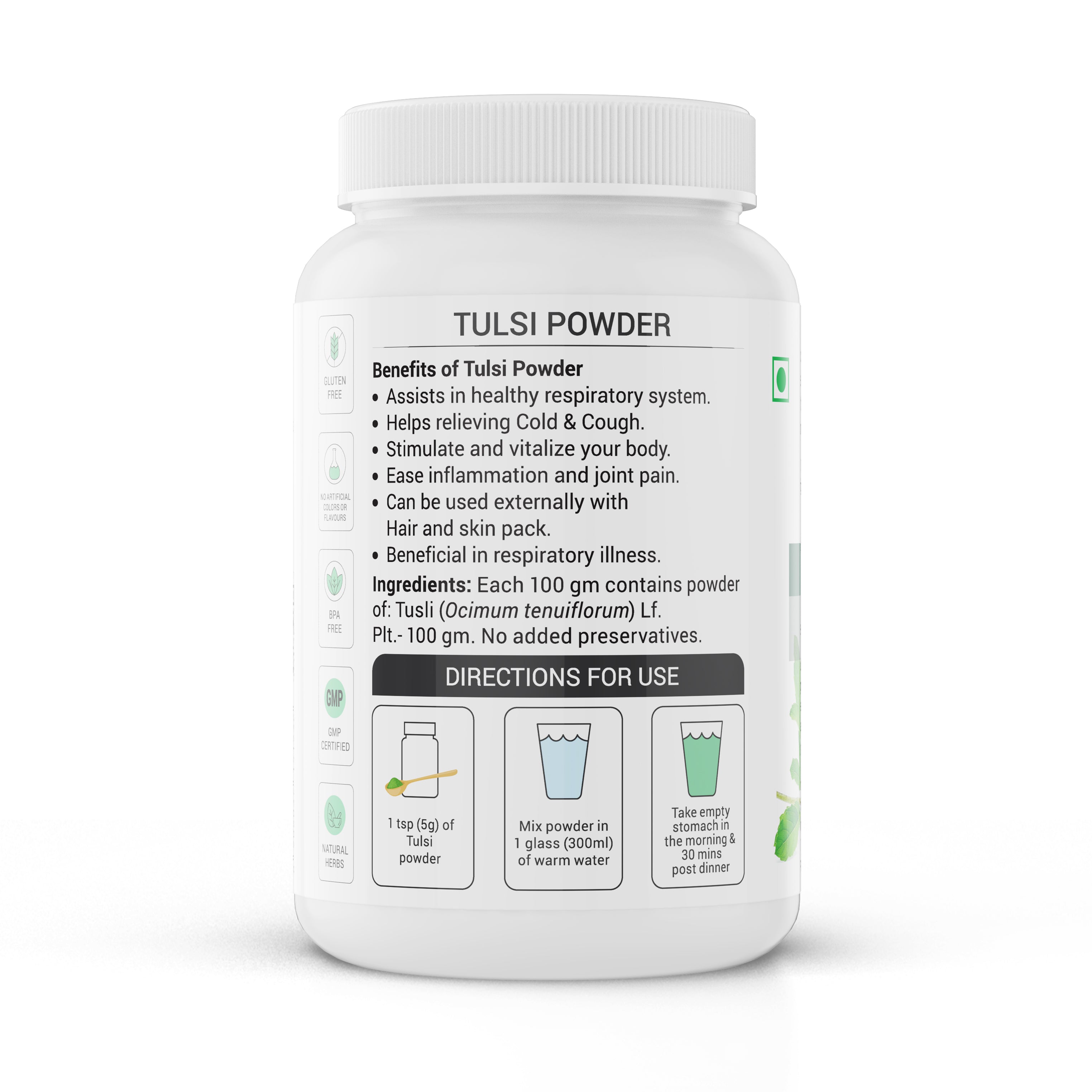 Krishna'S Herbal & Ayurveda Tulsi Powder - Distacart