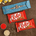 Enticing Ganesha Rakhi & Nestle Kitkat
