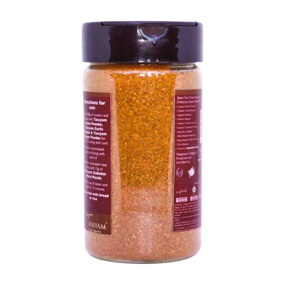 Tassyam Organics Zaikedar Meat Masala - Distacart