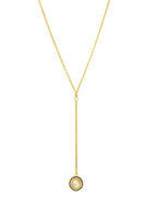 Gold Plated Kundan Necklace - Ruby Raang