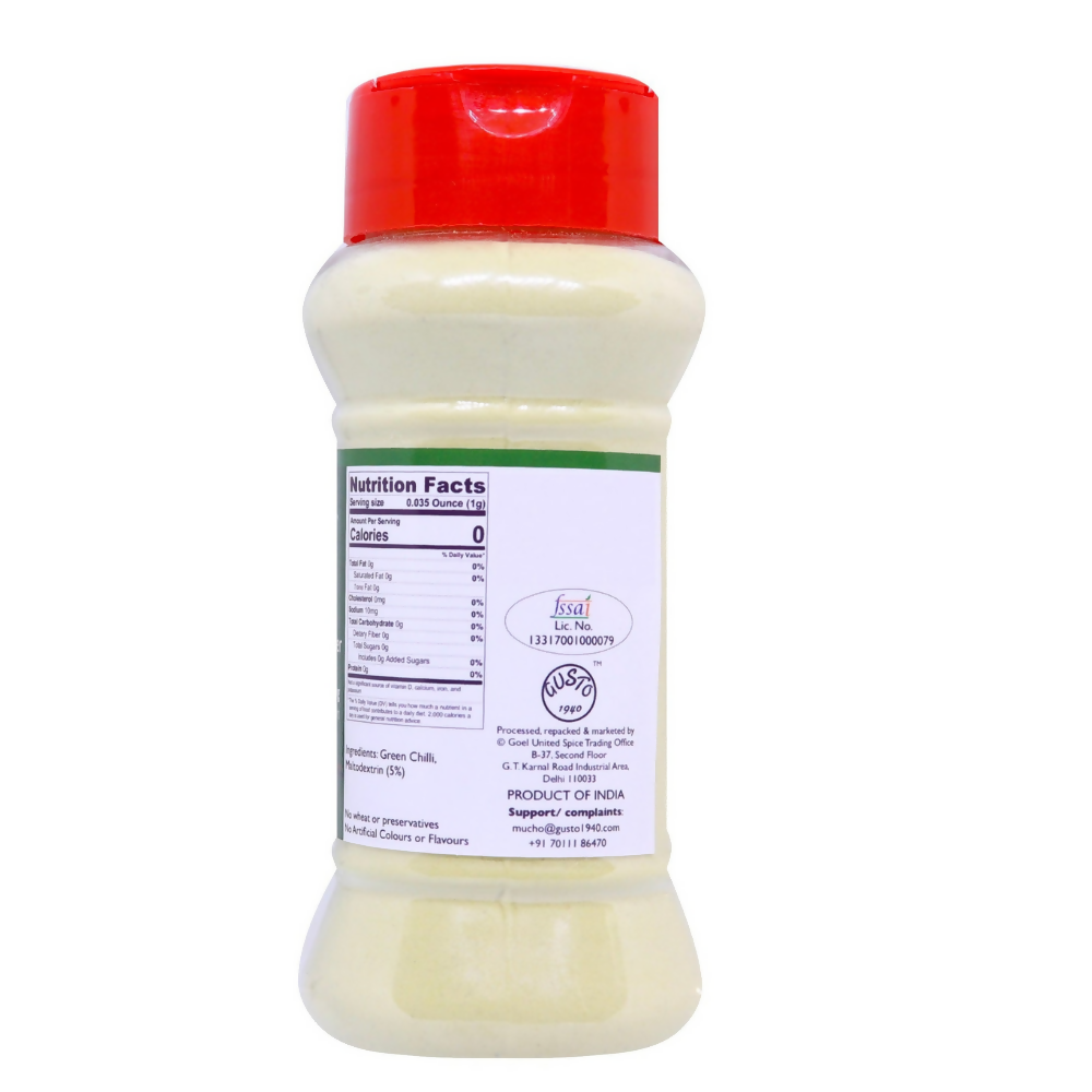 Tassyam Organics Green Chilli Powder - Distacart