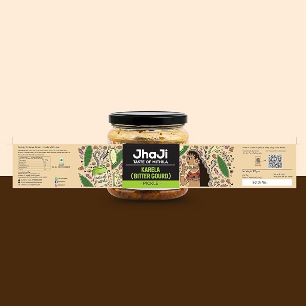 Jhaji Store Karela (Bitter Gourd) Pickle - Distacart