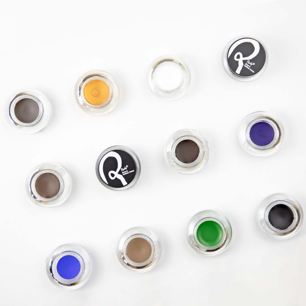 Rude Cosmetics Peep Show Brow & Eyeliner Cream - Hush