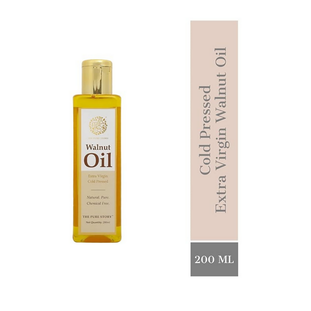 The Pure Story Natural Cold Pressed Flax Seed Oil for Hair & Skin - Distacart