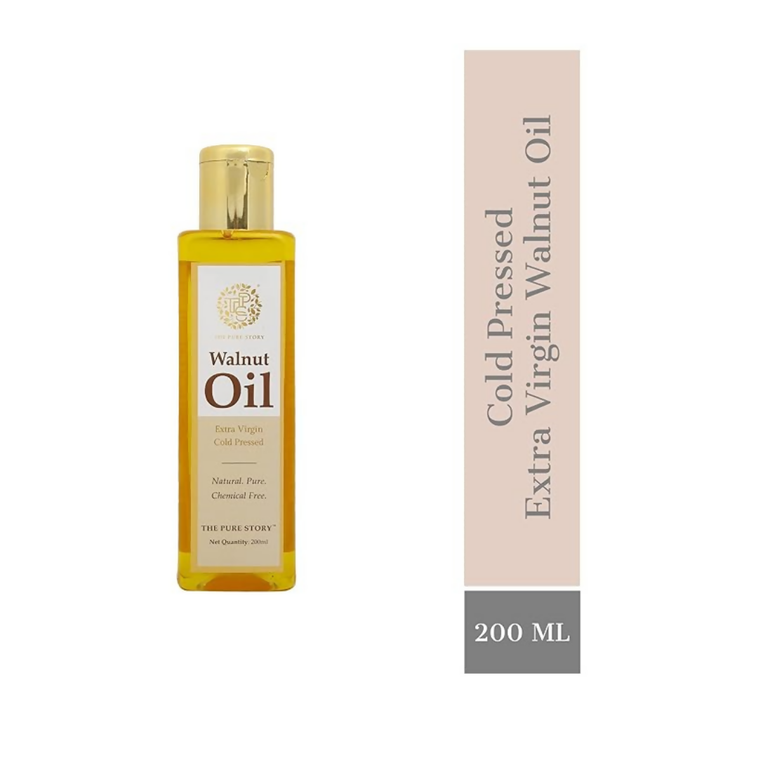 The Pure Story Natural Cold Pressed Flax Seed Oil for Hair & Skin - Distacart