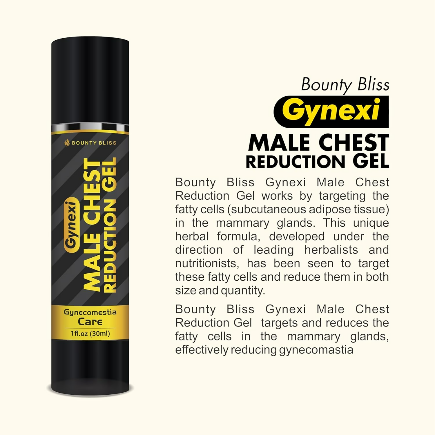 Bounty Bliss Gynexi Gel packaging detail