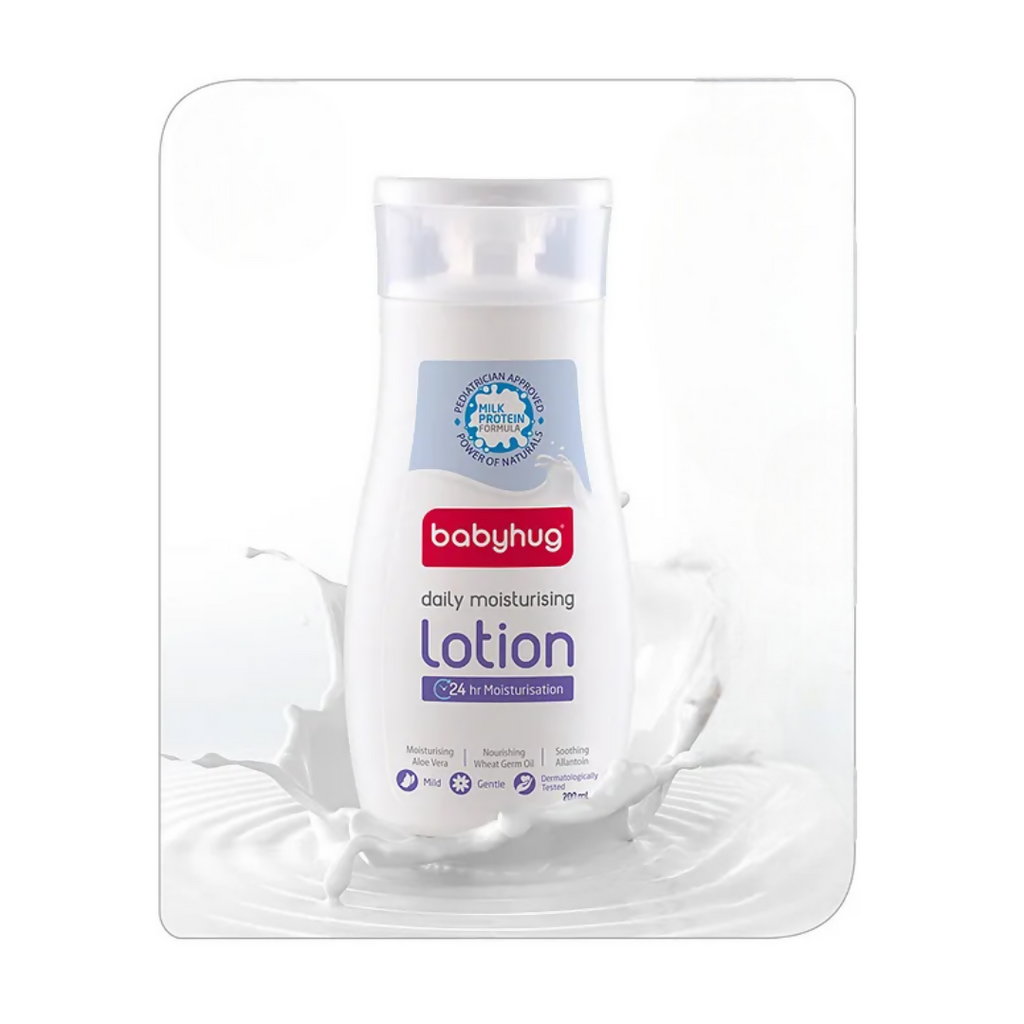 Babyhug Milk Protein Formula Daily Moisturising Milky Lotion