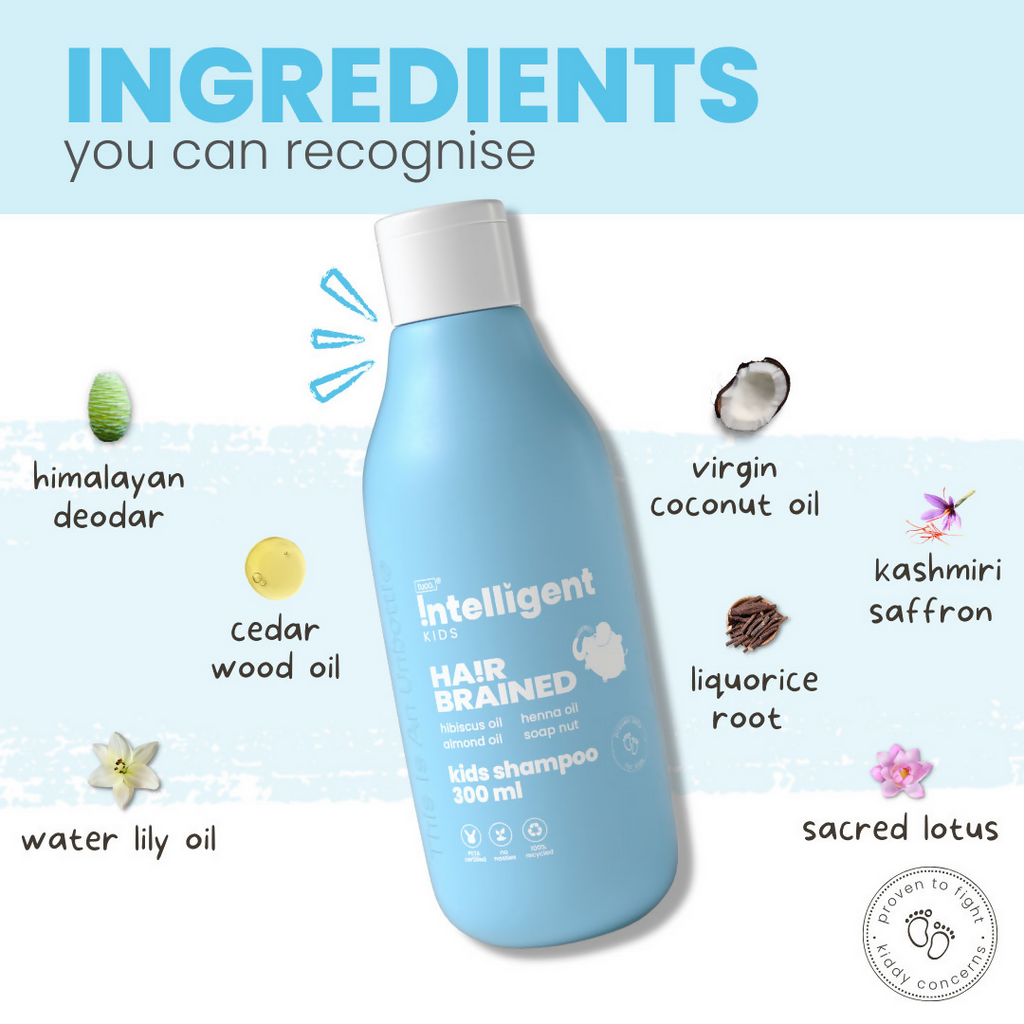 TuCo Intelligent Kids Shampoo For Sensitive Scalps With Reetha, Henna