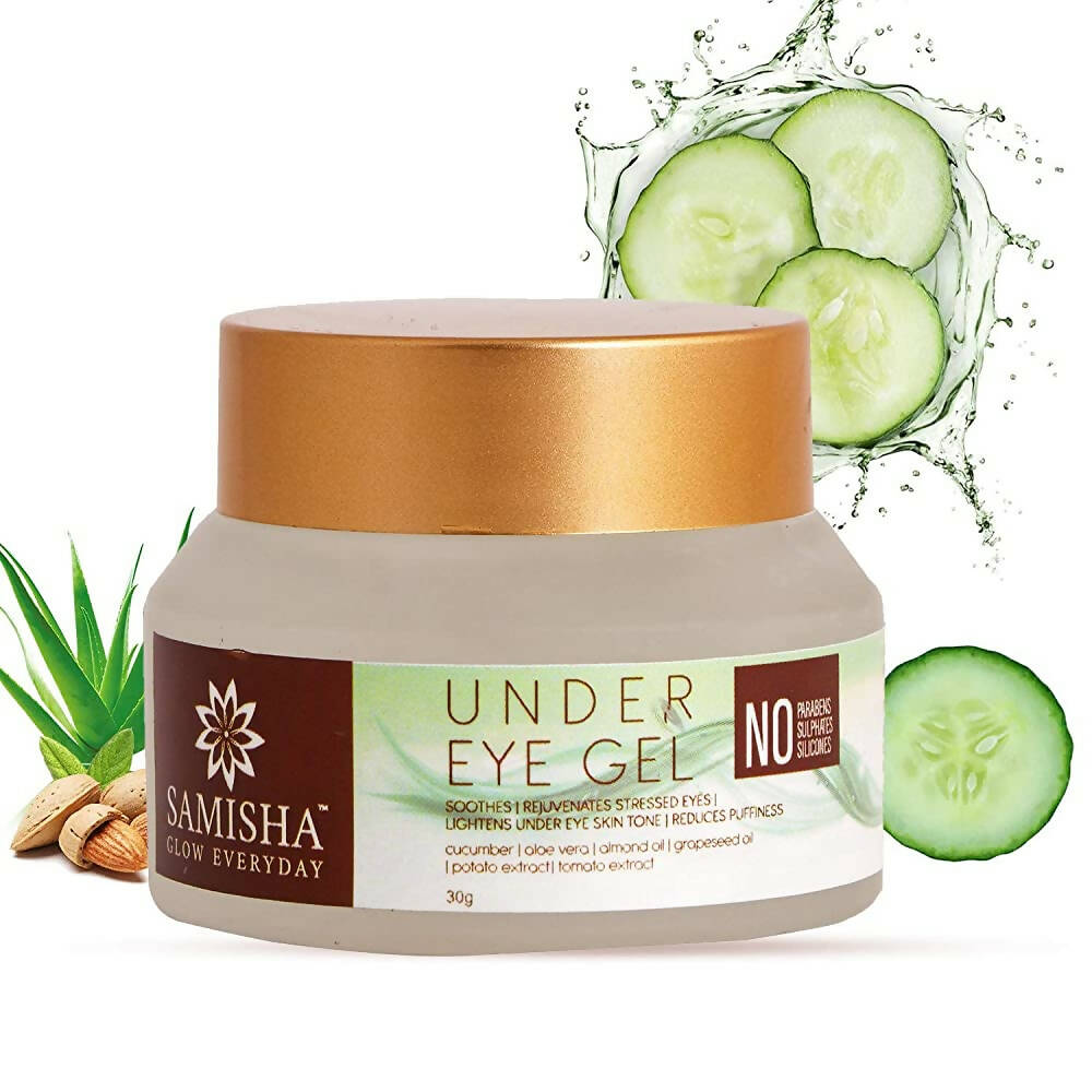 Samisha Organic Under Eye Dark Circles Removal Cream Gel