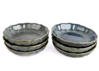 Simply Soho Ocean Crest Snack Plate- set of 6