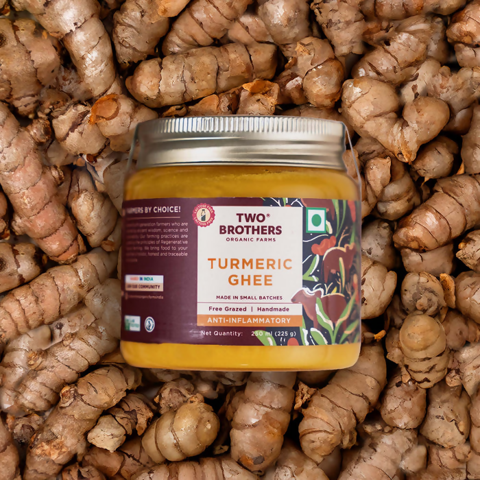 Two Brothers Organic Farms Turmeric Ghee - Distacart
