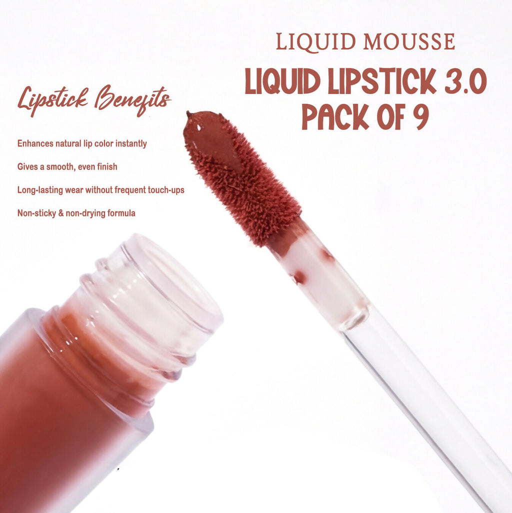 Love Earth Liquid Mousse Lipstick 3.O Matte Finish